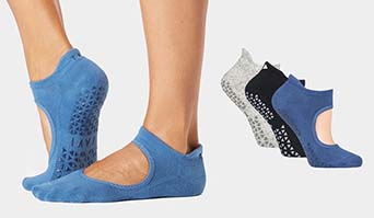 Auswahl an X-treme Pilates Grip-Socken